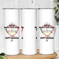 Nurses The Heart Of The Holiday Skinny Tumbler Kwanzaa Celebration Gift - Wonder Print Shop