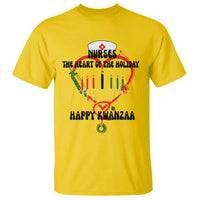 Nurses The Heart Of The Holiday T Shirt Kwanzaa Celebration Gift - Wonder Print Shop