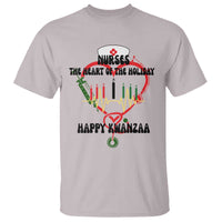 Nurses The Heart Of The Holiday T Shirt Kwanzaa Celebration Gift - Wonder Print Shop