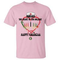 Nurses The Heart Of The Holiday T Shirt Kwanzaa Celebration Gift - Wonder Print Shop