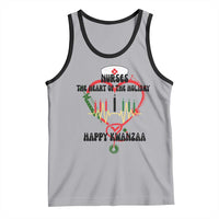 Nurses The Heart Of The Holiday Tank Top Kwanzaa Celebration Gift - Wonder Print Shop