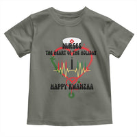 Nurses The Heart Of The Holiday Toddler T Shirt Kwanzaa Celebration Gift - Wonder Print Shop