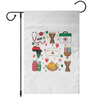 Happy Kwanzaa Nurse Pride Garden Flag African Culture Holiday Gift - Wonder Print Shop