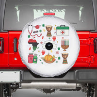 Happy Kwanzaa Nurse Pride Spare Tire Cover African Culture Holiday Gift - Wonder Print Shop