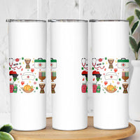 Happy Kwanzaa Nurse Pride Skinny Tumbler African Culture Holiday Gift - Wonder Print Shop