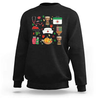 Happy Kwanzaa Nurse Pride Sweatshirt African Culture Holiday Gift - Wonder Print Shop