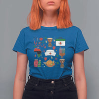 Happy Kwanzaa Nurse Pride T Shirt For Women African Culture Holiday Gift - Wonder Print Shop