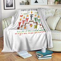 Joyful Kwanzaa Nurse Gift Throw Blanket Light Up Everyday - Wonder Print Shop
