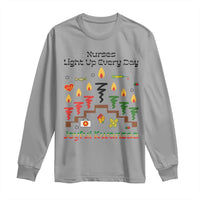 Joyful Kwanzaa Nurse Gift Long Sleeve Shirt Light Up Everyday - Wonder Print Shop