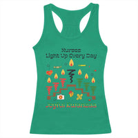 Joyful Kwanzaa Nurse Gift Racerback Tank Top Light Up Everyday - Wonder Print Shop