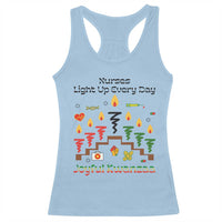 Joyful Kwanzaa Nurse Gift Racerback Tank Top Light Up Everyday - Wonder Print Shop