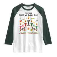 Joyful Kwanzaa Nurse Gift Raglan Shirt Light Up Everyday - Wonder Print Shop