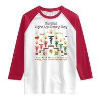 Joyful Kwanzaa Nurse Gift Raglan Shirt Light Up Everyday - Wonder Print Shop