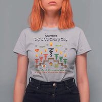 Joyful Kwanzaa Nurse Gift T Shirt For Women Light Up Everyday - Wonder Print Shop