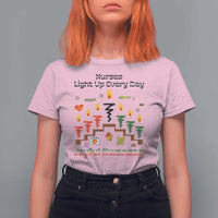 Joyful Kwanzaa Nurse Gift T Shirt For Women Light Up Everyday - Wonder Print Shop