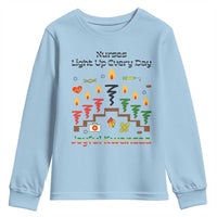 Joyful Kwanzaa Nurse Gift Youth Sweatshirt Light Up Everyday - Wonder Print Shop
