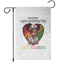 Nurses Light Up Everyday Garden Flag Joyful Kwanzaa Celebration Gift - Wonder Print Shop