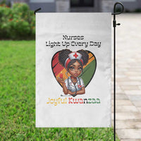 Nurses Light Up Everyday Garden Flag Joyful Kwanzaa Celebration Gift - Wonder Print Shop