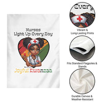 Nurses Light Up Everyday Garden Flag Joyful Kwanzaa Celebration Gift - Wonder Print Shop