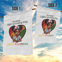Nurses Light Up Everyday Garden Flag Joyful Kwanzaa Celebration Gift - Wonder Print Shop