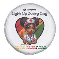Nurses Light Up Everyday Spare Tire Cover Joyful Kwanzaa Celebration Gift - Wonder Print Shop