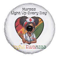 Nurses Light Up Everyday Spare Tire Cover Joyful Kwanzaa Celebration Gift - Wonder Print Shop