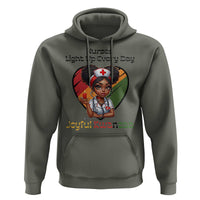 Nurses Light Up Everyday Hoodie Joyful Kwanzaa Celebration Gift - Wonder Print Shop