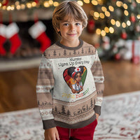 Nurses Light Up Everyday Ugly Christmas Sweater Joyful Kwanzaa Celebration Gift - Wonder Print Shop