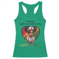 Nurses Light Up Everyday Racerback Tank Top Joyful Kwanzaa Celebration Gift - Wonder Print Shop