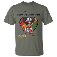Nurses Light Up Everyday T Shirt Joyful Kwanzaa Celebration Gift - Wonder Print Shop