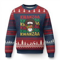 Kwanzaa Nurse Pride Ugly Christmas Sweater African Heritage Holiday Gift - Wonder Print Shop