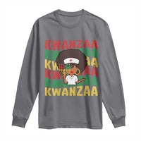 Kwanzaa Nurse Pride Long Sleeve Shirt African Heritage Holiday Gift - Wonder Print Shop