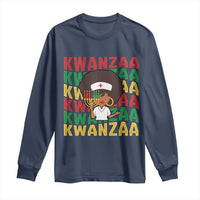 Kwanzaa Nurse Pride Long Sleeve Shirt African Heritage Holiday Gift - Wonder Print Shop