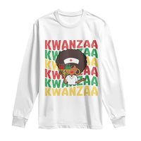 Kwanzaa Nurse Pride Long Sleeve Shirt African Heritage Holiday Gift - Wonder Print Shop