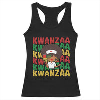 Kwanzaa Nurse Pride Racerback Tank Top African Heritage Holiday Gift - Wonder Print Shop