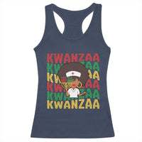 Kwanzaa Nurse Pride Racerback Tank Top African Heritage Holiday Gift - Wonder Print Shop