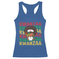 Kwanzaa Nurse Pride Racerback Tank Top African Heritage Holiday Gift - Wonder Print Shop