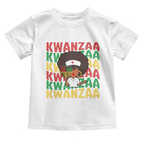 Kwanzaa Nurse Pride Toddler T Shirt African Heritage Holiday Gift - Wonder Print Shop