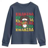 Kwanzaa Nurse Pride Youth Sweatshirt African Heritage Holiday Gift - Wonder Print Shop
