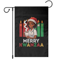 Merry Kwanzaa Garden Flag Nurse African American Holiday Celebration Gift - Wonder Print Shop