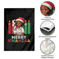 Merry Kwanzaa Garden Flag Nurse African American Holiday Celebration Gift - Wonder Print Shop