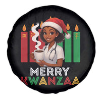 Merry Kwanzaa Spare Tire Cover Nurse African American Holiday Celebration Gift - Wonder Print Shop