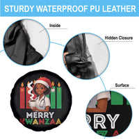 Merry Kwanzaa Spare Tire Cover Nurse African American Holiday Celebration Gift - Wonder Print Shop