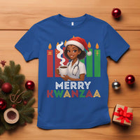 Merry Kwanzaa T Shirt Nurse African American Holiday Celebration Gift - Wonder Print Shop