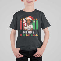 Merry Kwanzaa T Shirt For Kid Nurse African American Holiday Celebration Gift - Wonder Print Shop