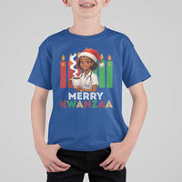 Merry Kwanzaa T Shirt For Kid Nurse African American Holiday Celebration Gift - Wonder Print Shop