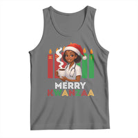Merry Kwanzaa Tank Top Nurse African American Holiday Celebration Gift - Wonder Print Shop