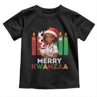 Merry Kwanzaa Toddler T Shirt Nurse African American Holiday Celebration Gift - Wonder Print Shop