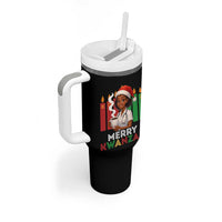 Merry Kwanzaa Tumbler With Handle Nurse African American Holiday Celebration Gift - Wonder Print Shop