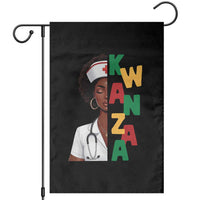 African American Nurse Garden Flag Joyful Kwanzaa Celebration Gift - Wonder Print Shop